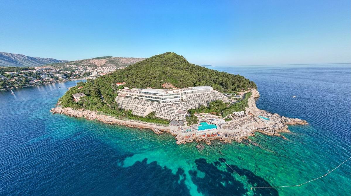 Dubrovnik Palace hotel on the Adriatic coast