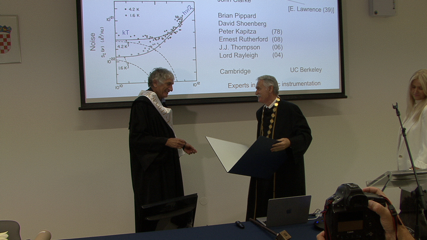 John Martinis at the University of Split